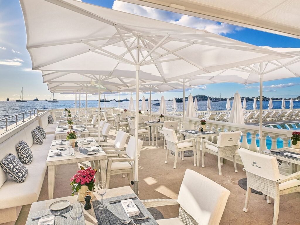 Restaurant vue mer à beaulieu sur mer
